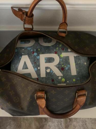 shirt in bag showing art